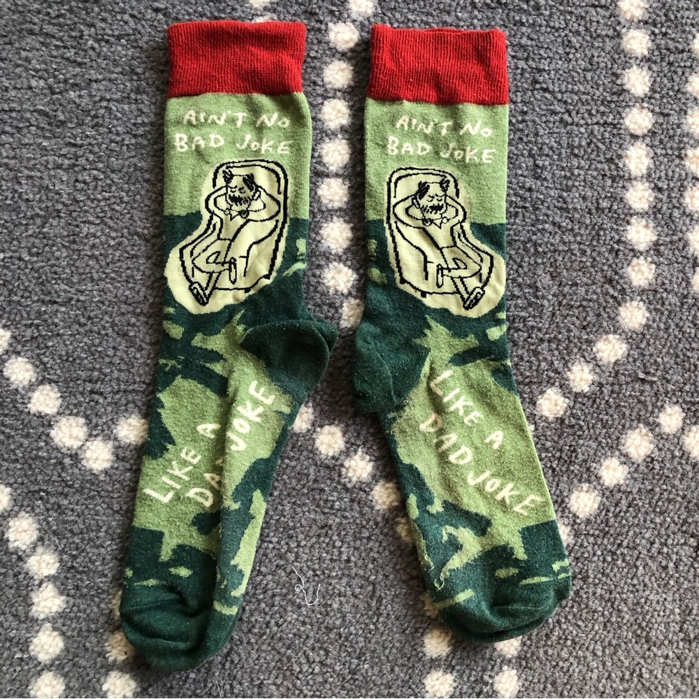 Blue Q - Dad Joke Socks